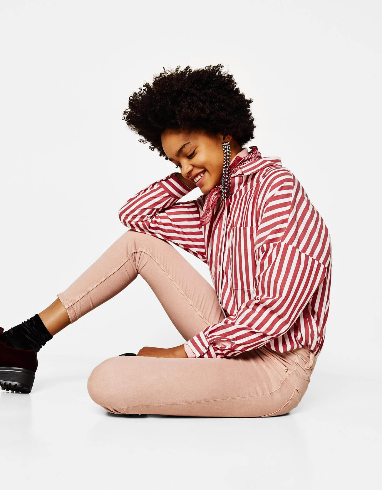 Skinny mid-rise trousers - Imagen 3