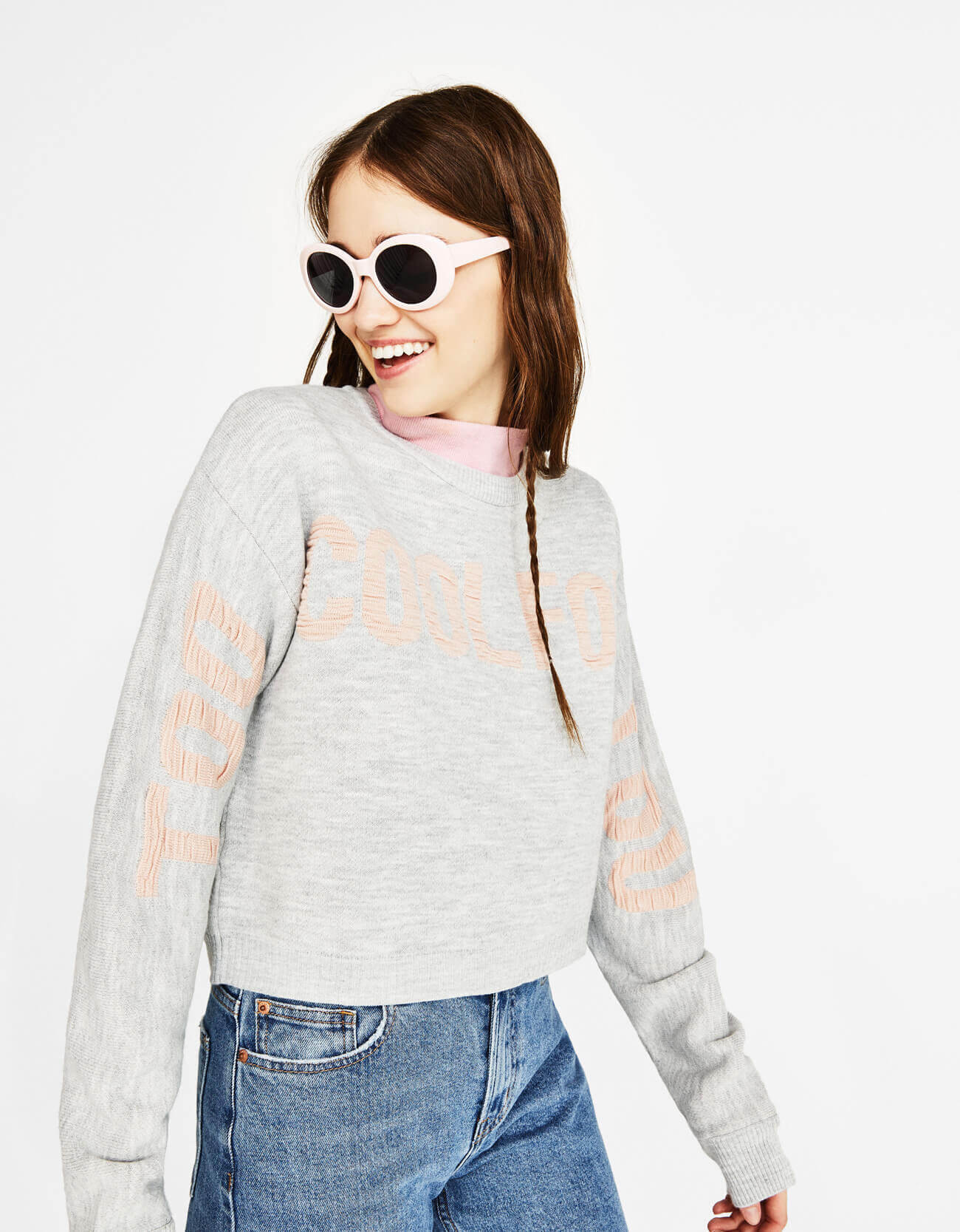 Hoodie with slogan - Imagen 6