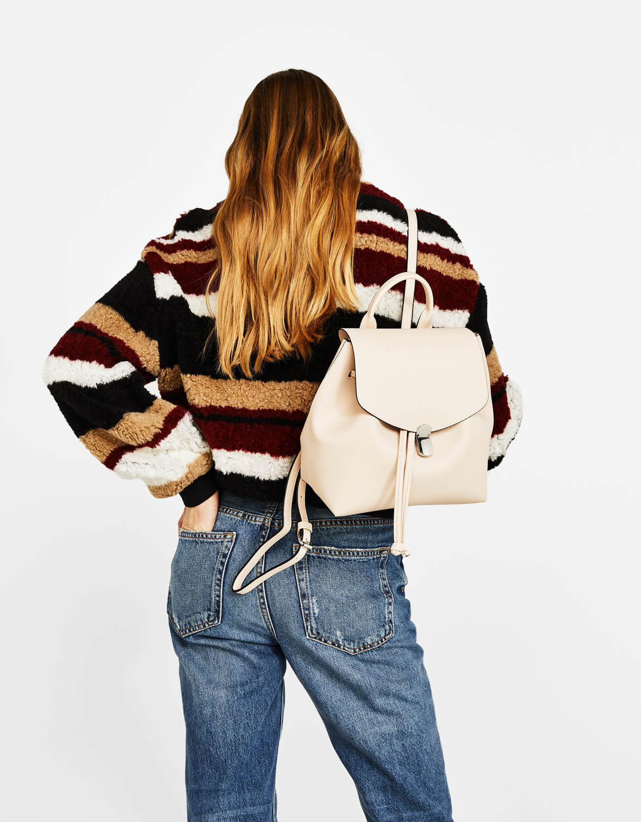 Backpack with metal fastener - Imagen 6